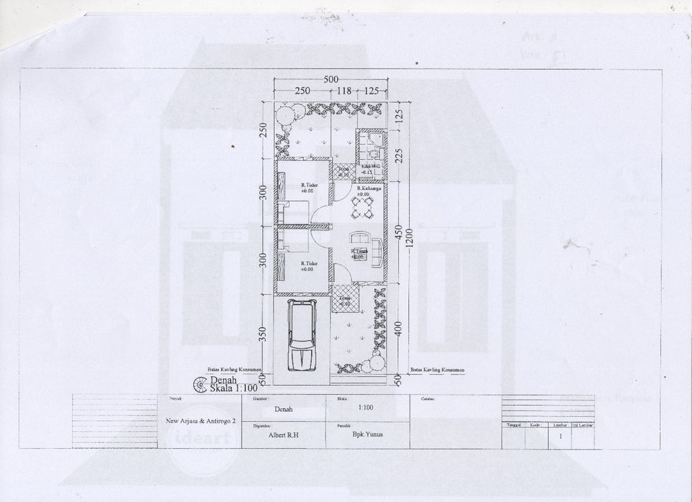 Layout Tipe Subsidi